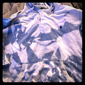 Acid washed POLO hoodie